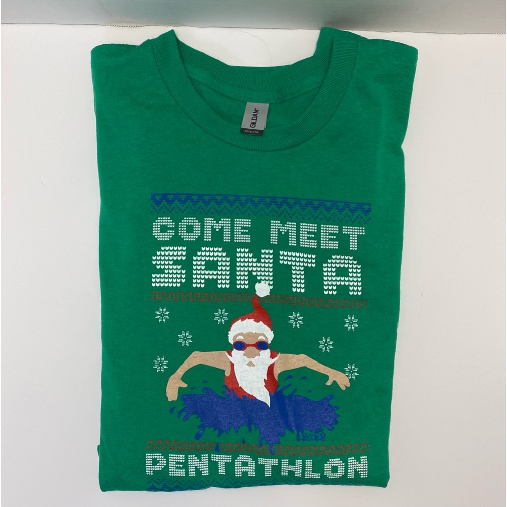 Ugly Santa Short sleeve t Gildan 2XL